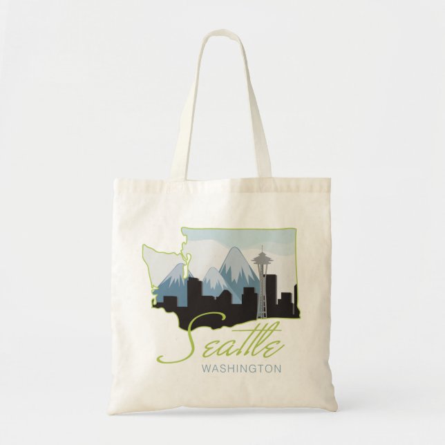 Bolsa Tote Seatle Washington (Frente)