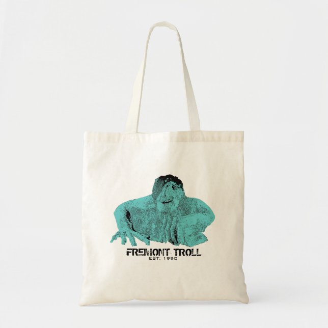 Bolsa Tote Seattle Fremont Troll Tote Bag (Frente)