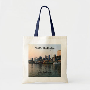 Bolsa Tote Seattle Skyline nº 5 Tote Bag