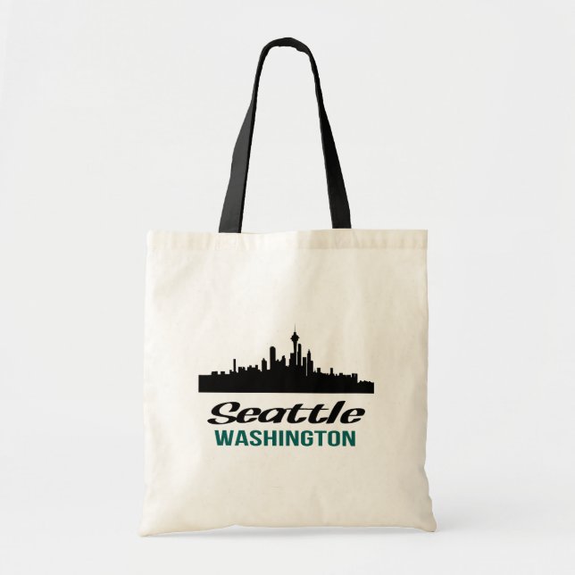 Bolsa Tote Seattle Washington Bag (Frente)