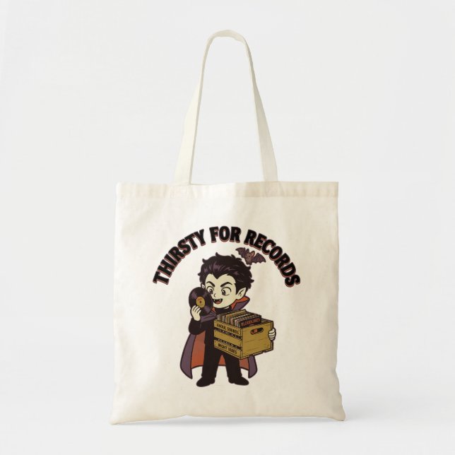 Bolsa Tote Sede de Discos (Frente)