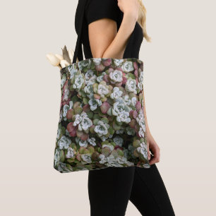 Bolsa Tote Sedum Spathulifolium Succulium Floral