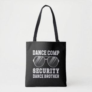 Bolsa Tote Segurança de Comp de Dança Irmão de um Dançarino B