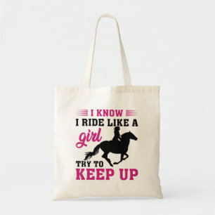 Bolsa Tote Sei Que Ando Como Uma Garota Tentando Continuar.