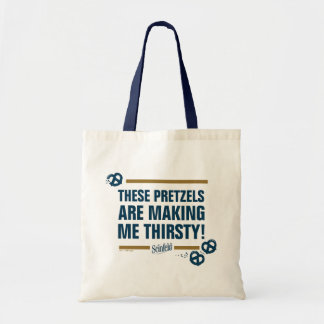 Bolsa Tote Seinfeld | Gráfico de Tipografia "Estes Pretzels"