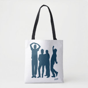 Bolsa Tote Seinfeld Gráfico Silhouette Group