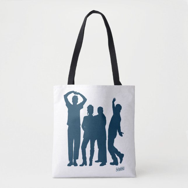 Bolsa Tote Seinfeld | Gráfico Silhouette Group (Frente)
