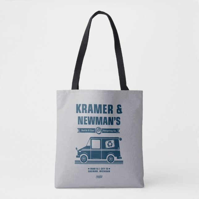 Bolsa Tote Seinfeld | Kramer & Newman's Reciclagem Co. (Frente)