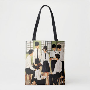 Bolsa Tote Seis homens e seis segundos graus fêmeas