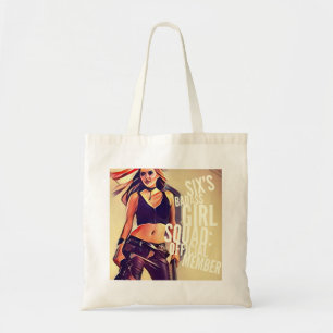 Bolsa Tote Seis pelotões da menina de Badass: Sacola