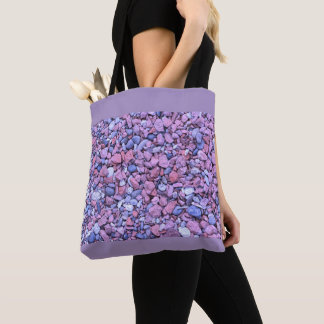 Bolsa Tote Seixos Roxos Macios