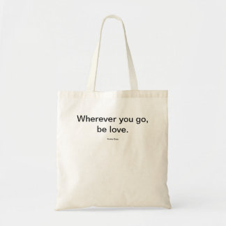 Bolsa Tote Seja amável, saco de tote