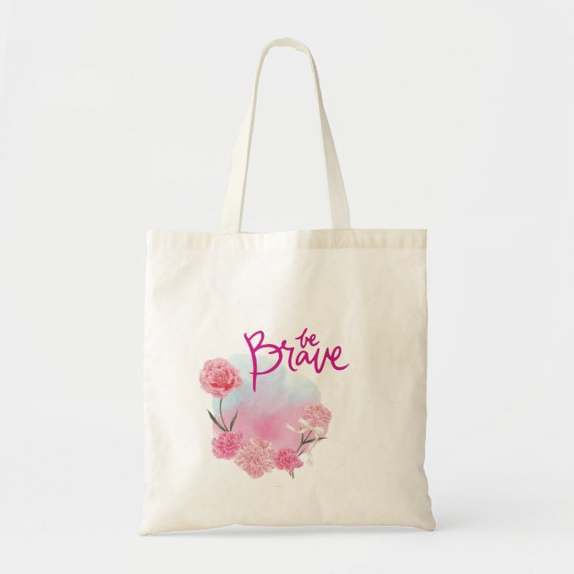 Bolsa Tote Seja Brave Tote Bag (Frente)
