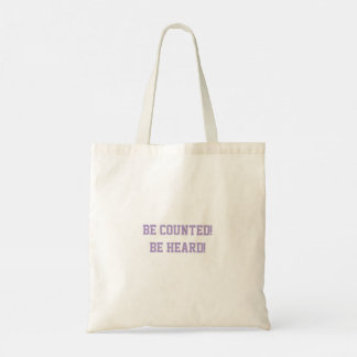 Bolsa Tote Seja Contada! Seja Ouvida! Tote