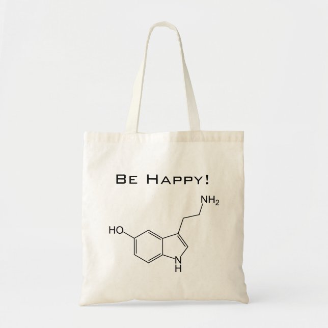 Bolsa Tote Seja feliz! Serotonin Bag (Frente)
