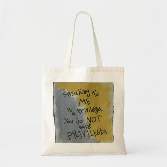 Bolsa Tote Seja forte.. (Frente)