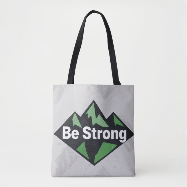 Bolsa Tote Seja Forte Geométrico (Frente)