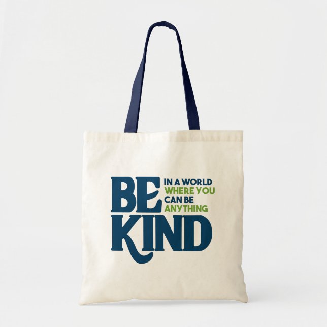 Bolsa Tote Seja gentil (Frente)