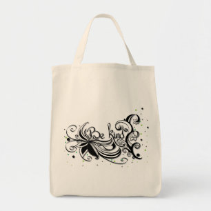 Bolsa Tote SEJA GENTIL! Citação de caligrafia inspiradora