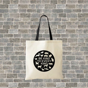 Bolsa Tote Seja gentil com todos os tipos