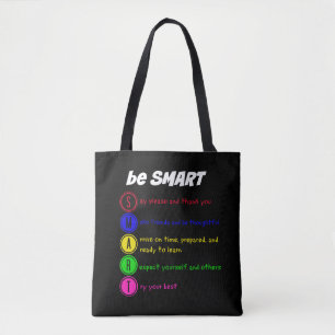 Bolsa Tote Seja inteligente
