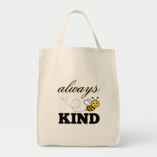 bolsa tote "seja sempre gentil"