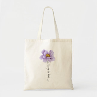 bolsa tote "seja sempre gentil"