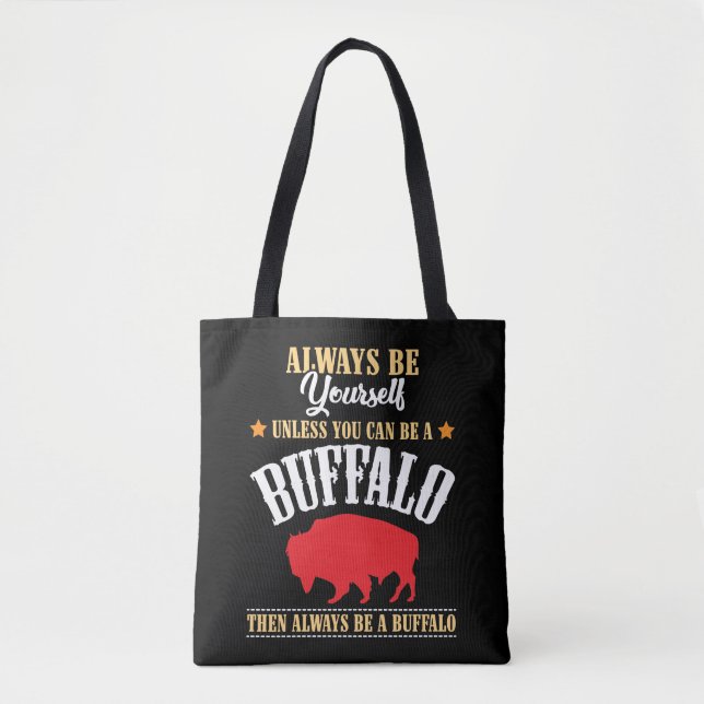 Bolsa Tote Seja sempre você mesmo - animal do espírito do (Frente)