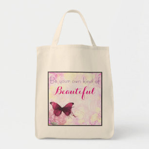 Bolsa Tote Seja seu próprio tipo de belo Cadeado Aquarela