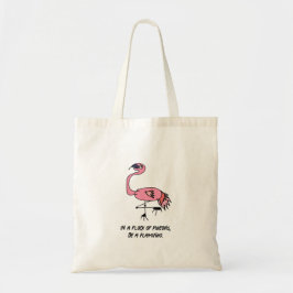 Bolsa Tote Seja Um Saco Flamingo Tote