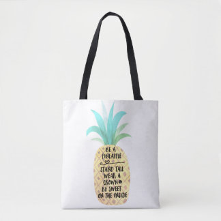 Bolsa Tote Seja uma sacola do Reversible das citações do