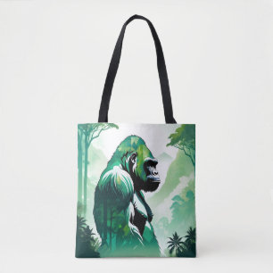 Bolsa Tote Selva de Gorilla Willife Animal Nature