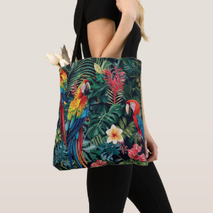 Bolsa Tote Selva de Papagaio