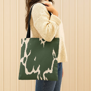 Bolsa Tote Selvagem Oculta Floresta Enfumaçado