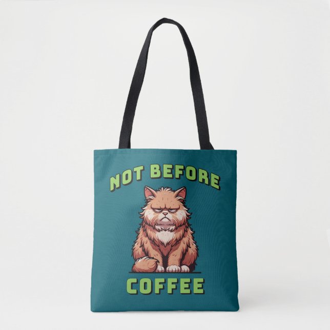 Bolsa Tote Sem Café Não (Frente)