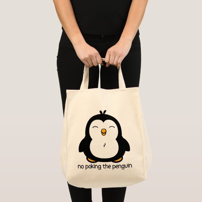 Bolsa Tote Sem Chamar O Pinguim (Frente (produto))