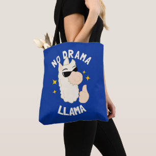 Bolsa Tote Sem Drama Llama