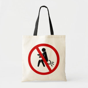 Bolsa Tote SEM Farmácia ⚠ Sinal de Banheiro Tailandês Eng