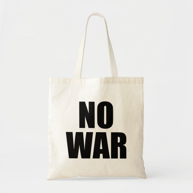 BOLSA TOTE SEM GUERRA (Frente)
