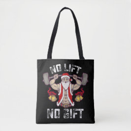 Bolsa Tote Sem Levantamento Sem Presente Papai Noel Treino Ac