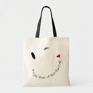Bolsa Tote Sem Palavras, Sorrisos Dizem Tudo Saco