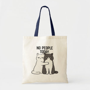 Bolsa Tote Sem Pessoas Hoje Gatos Mal-Humorados
