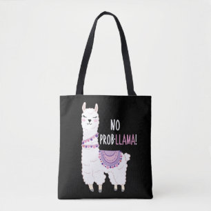 Bolsa Tote Sem Probllama Llama