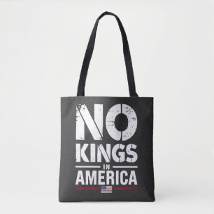 Bolsa Tote Sem Reis na Bandeira Americana Patriótica