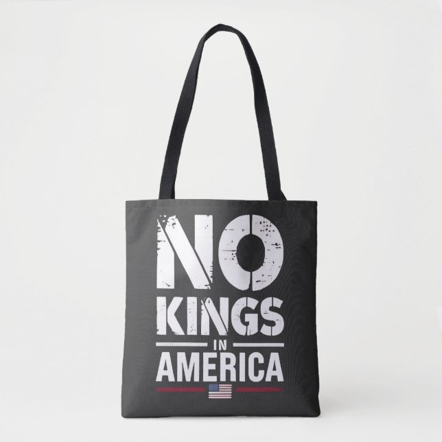 Bolsa Tote Sem Reis na Bandeira Americana Patriótica (Frente)