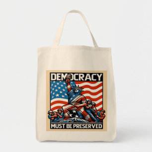 Bolsa Tote Sem Reis Salvar Democracia