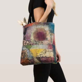 Bolsa Tote Sem título 2 por Paul Klee, Abstrato Art