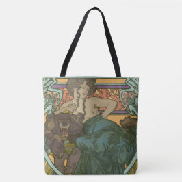 Bolsa Tote Sem título por Alphonse Mucha (1902)