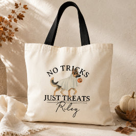 Bolsa Tote Sem Truques Apenas Brinquedos Engraçados Punho Cão