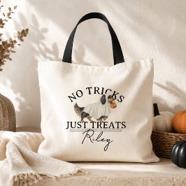 Bolsa Tote Sem Truques, Apenas Tratamento Engraçado Trocadilh